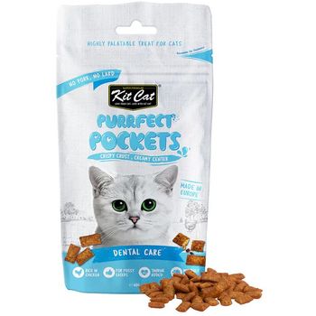 Kit Cat Cat Purrfect Pockets Dental Care 60g
