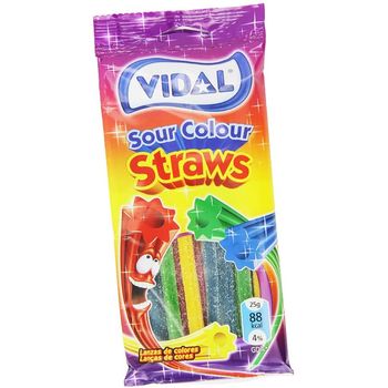 Vidal Cannucce Sour Multicolor Frizz 100g