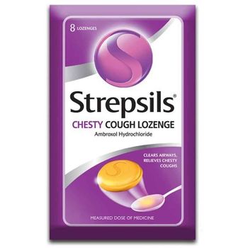 Strepsils Chesty Cough 8pcs