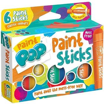 Trends UK Paint Pop Classic Colours 6 Paint Sticks