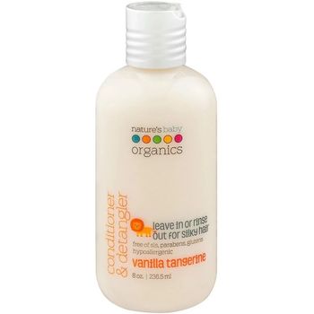Nature's Baby Organics Conditioner and Detangler All Natural Vanilla Tangerine 236.5ml