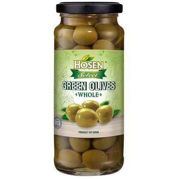 Hosen Select Green Olives Whole 350g