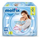 Molfix Extra Dry Tape Newborn 60s