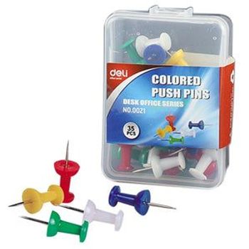 Deli Push Pin 35 Pcs