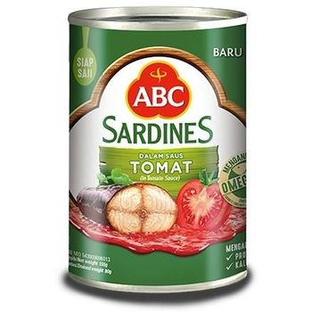 ABC Sardines Tomat 155g