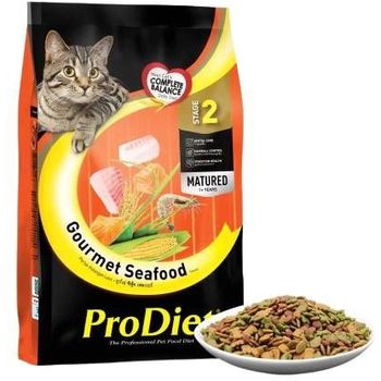ProDiet Dry Cat Food Gourmet Seafood 500g