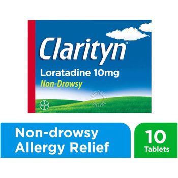 Clarityn Non Drowsy Allergy Relief 10 Tablets