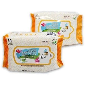 Beeson Childrens Wet Towels Odorless Moisturizing 100g
