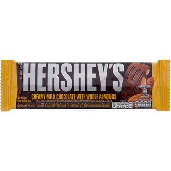 Hershey's Creamy Milk Chocolate With Almond Bar 40g