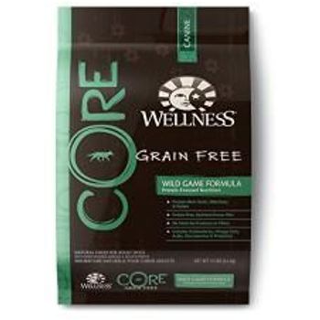 Wellness Core Natural Grain Dry Dog Food Wild Game Duck Turkey Boar Rabbit 12pound Bag