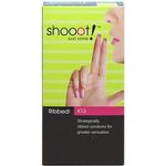 Shooot Condom Ribbed 12pcs