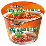 康师傅桶装香辣牛肉 | Master Kong Instant Bowl Noodles Spicy Beef Flavour 111g