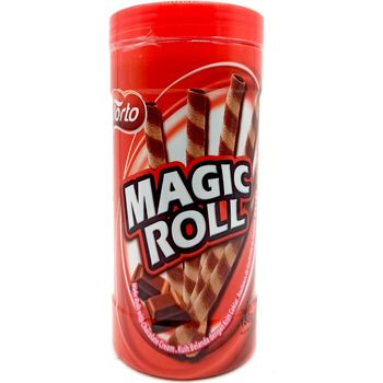Torto Magic Roll Wafer Roll Chocolate Flavour 180g