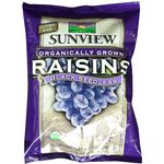 Sunview Organic Raisins Black Sharepack 200g