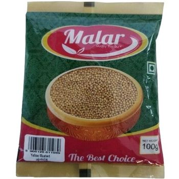 Malar Yellow Mustard Seed 100g