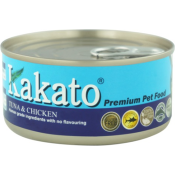 Kakato 170g Tuna Chicken 吞拿魚雞