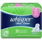 Whisper Ultra Clean Sanitary Day Wings 24cm