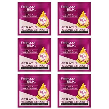 Cream Silk Daily Treatment Keratin Rebond Straight 6 x 18ml