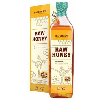 Biogreen Organic Raw Honey 1Kg