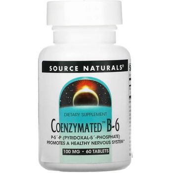 Source Naturals - Vitamin B-6 Coenzymated (60 tablets) | Exp: 2/26