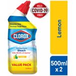 Clorox Toilet Bowl Cleaner Bleach Lemon
