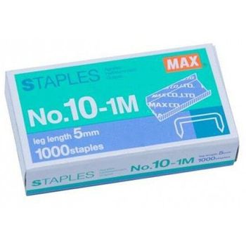 Max No.10-1M Staples (Pack of 5)