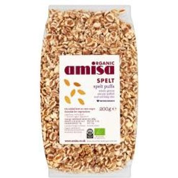 Amisa Organic Spelt Puffs 200g