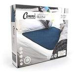 Conni Reusable Bed Pads without Tuck Ins Teal Blue