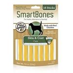 Smartbones Chicken Dog Chews Skin Coat 16 Sticks