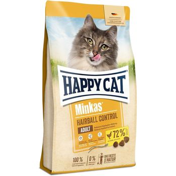 Happy Cat Minkas Hairball Control Cat Dry Food 10 Kg