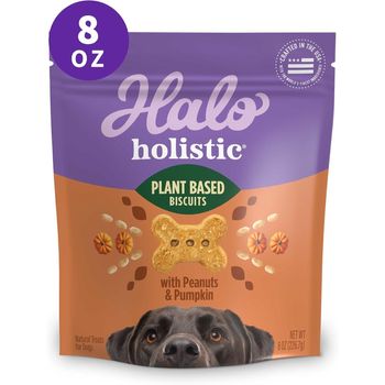 Halo Garden of Vegan with Peanut 'n Pumpkin Dog Treats 227g