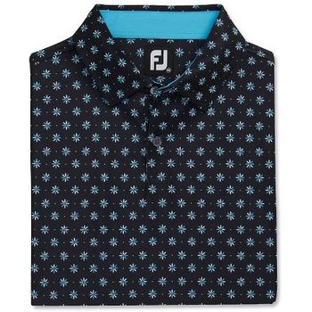 FootJoy Flower Foulard Lisle Self Collar 82054 Black