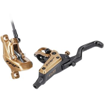 TRP EVO Pro Hydraulic Disc Brake 4 Piston Rear Gold Bike Parts