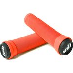 Odi Lockneck Flangeless Single Ply Grips Fire Red 135mm