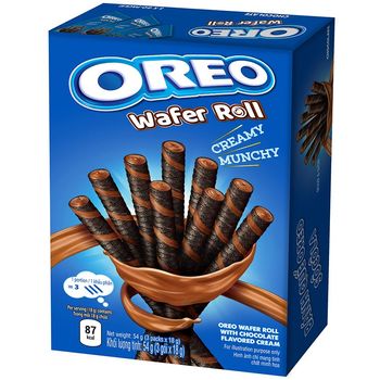 Oreo Wafer Roll Chocolate Cookies 54g