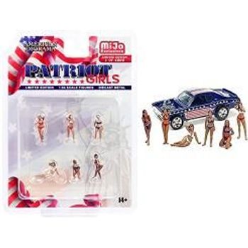 American Diorama Patriot Girls 1/64 Diecast Car