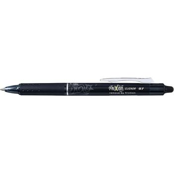 Pilot FriXion Clicker Erasable Retractable Pen Fine 0.7mm Black Each