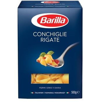 Barilla Mini Mussel Pasta Conchiglie Rigate 500g