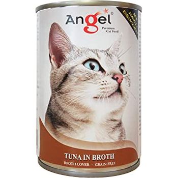 Angel Cat Canned Food Tuna In Broth 400g