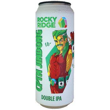 Rocky Ridge Captain Jindong Hazy Double IPA 500mL ABV 8.5%
