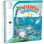 SmartGames Magnetic Travel Games Flippin Dolphins
