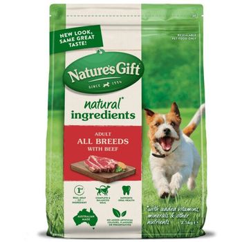Nature's Gift Dog Dry Beef 2.5kg