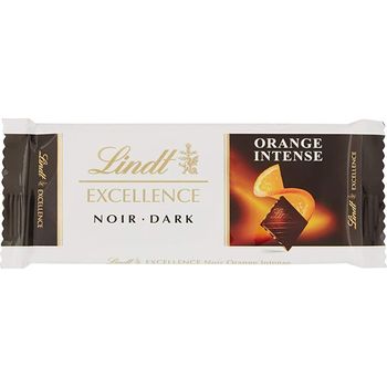 Lindt Excellence Dark Chocolate Intense Orange 35g