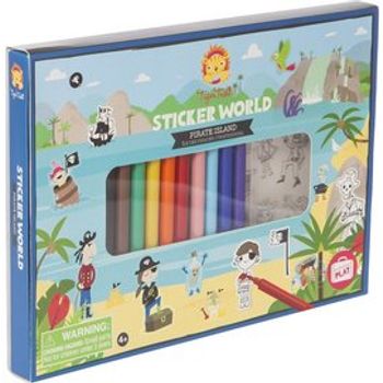 Tiger Tribe Sticker World Pirates