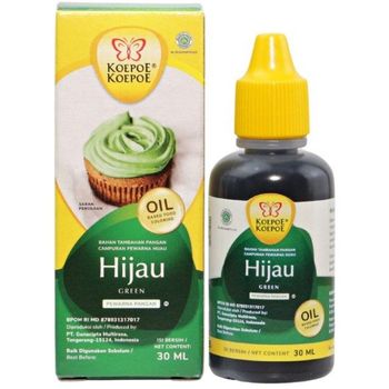 Koepoe-koepoe Pewarna Hijau Oil 30ml