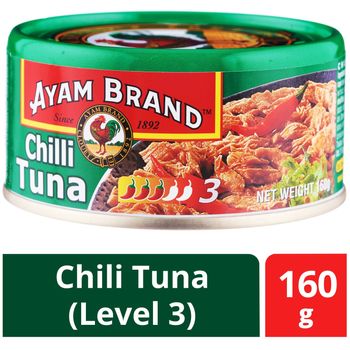 Ayam Brand Tasty Tuna Chili Spiciness Level 3