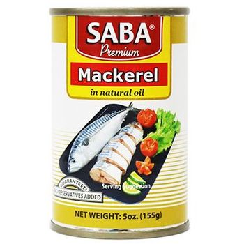 Saba Mackerel In Natural Oil 155g