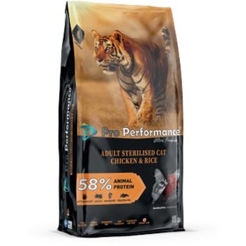 Pro Performance Sterilized Cat Food with Chicken And Rice 15kg