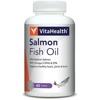 Vitahealth Salmon Fish Oil 60 Tablets