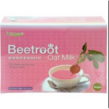 Yes Natural Instant Beetroot Oat Milk 30g x 12 sachets